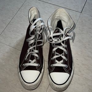 High top platform Converse